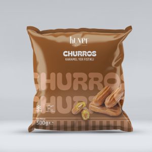 Karamel Fıstık Dolgulu Churros